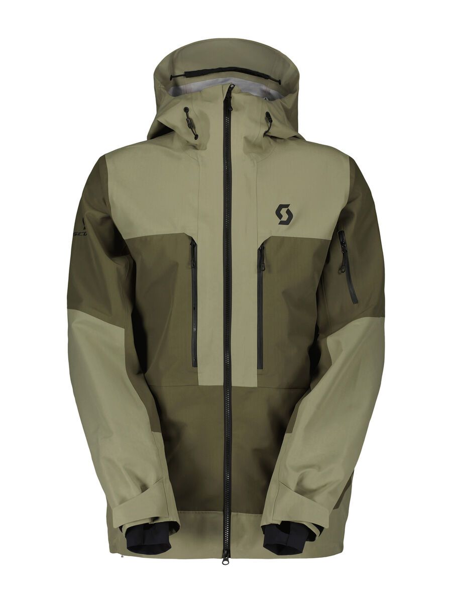 Scott Vertic Ripstop 3 Layer Men's Jacket, dust grey/douglas green - Bild 1