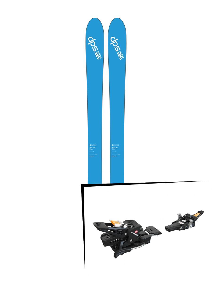 Set: DPS Skis Wailer 106 2017 + Fritschi Tecton 12 (1963319) - Bild 1