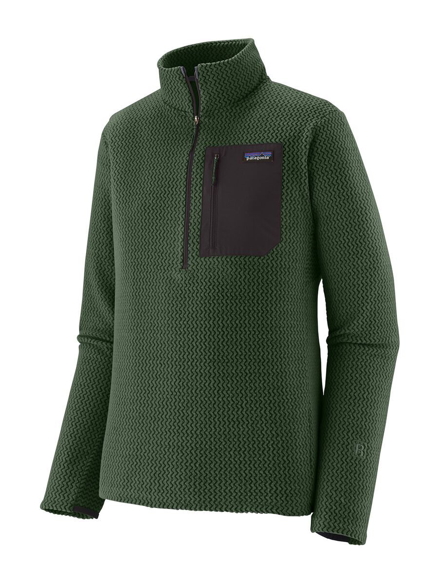 Patagonia Men's R1 Air Zip Neck, treeline green - Bild 1