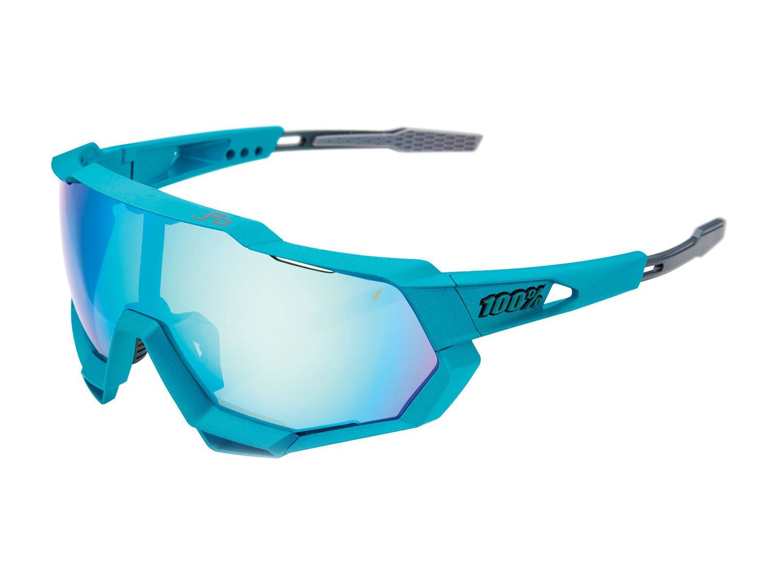 100% Speedtrap Peter Sagan LE inkl. WS, blue topaz/Lens: multilayer mirror - Bild 1