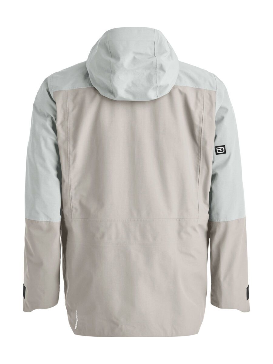 Ortovox Ravine Plus 3L Jacket M, grey ice - Bild 2