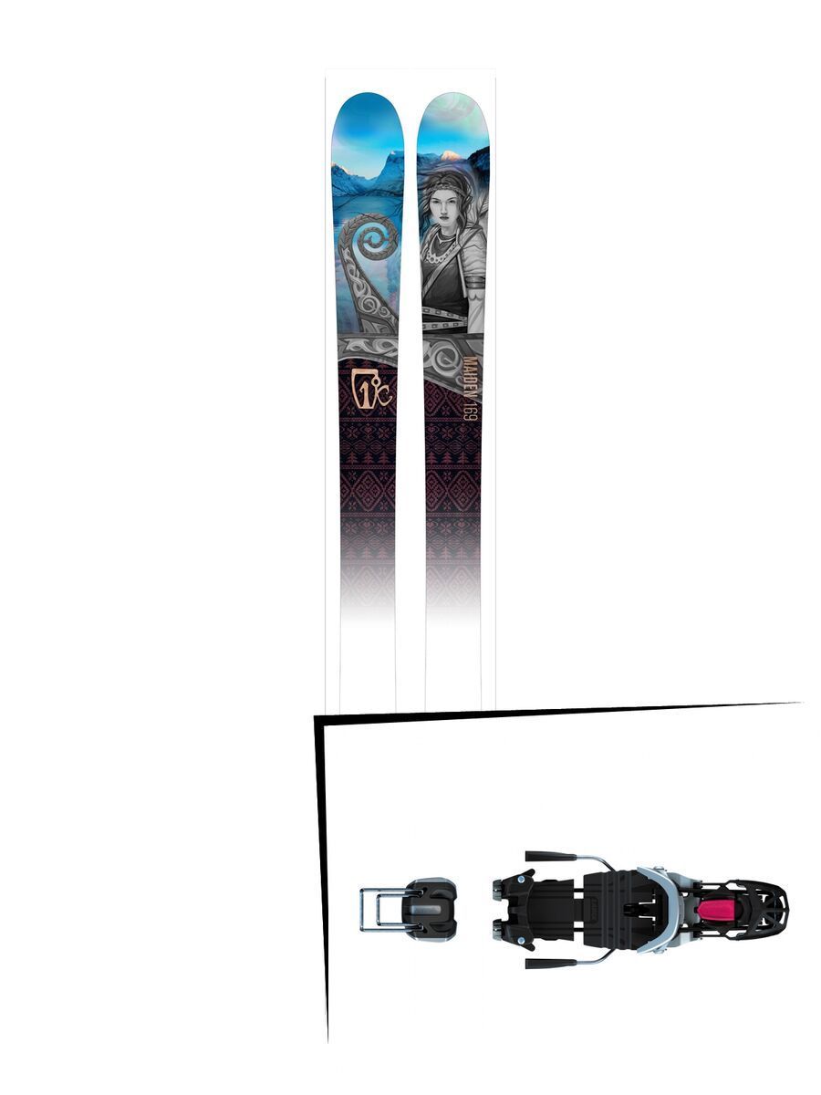 Set: Icelantic Maiden 2016 + Rottefella NTN Freedom (2265600) - Bild 1