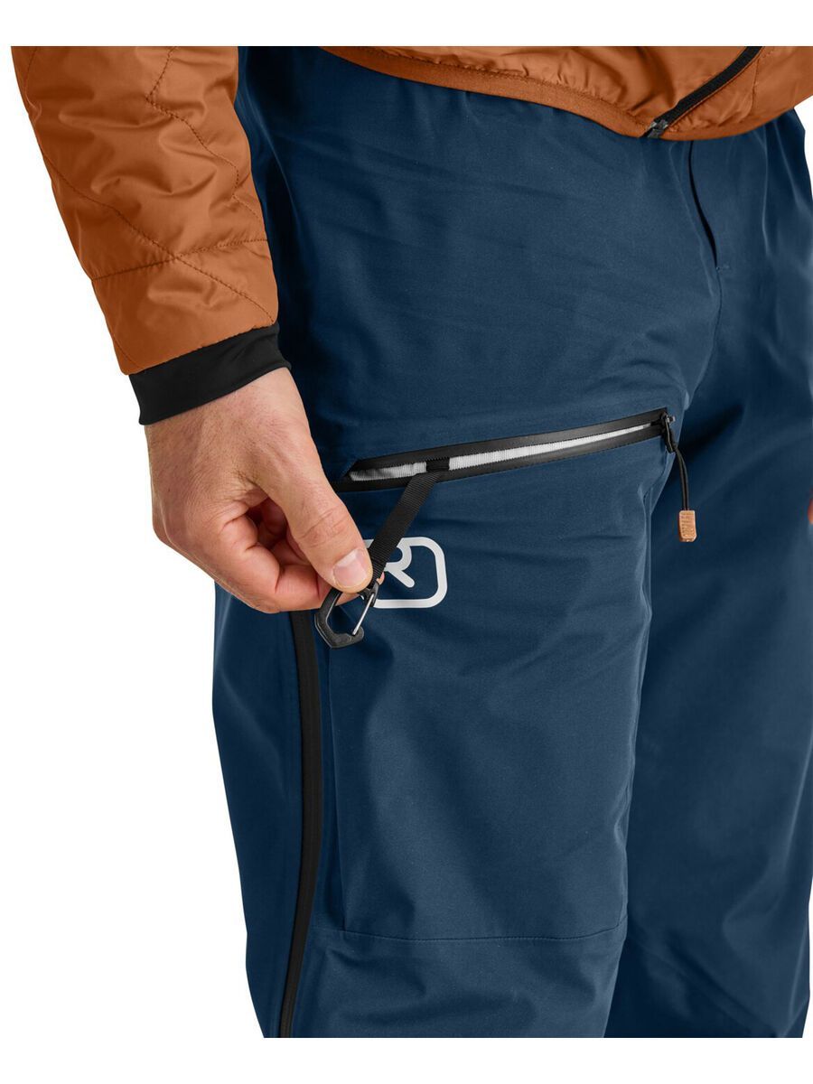 Ortovox 3L Ortler Pants M, hot orange - Bild 5