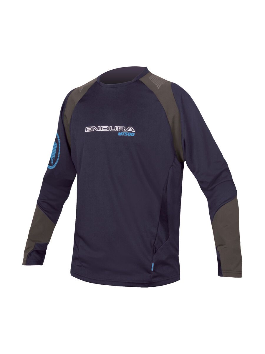 Endura MT500 Burner L/S Jersey, marineblau - Bild 1