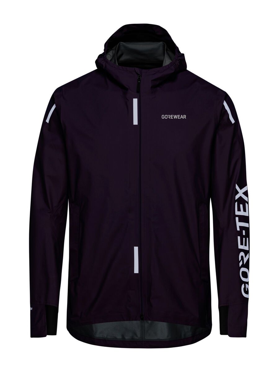 GOREWEAR Concurve Gore-Tex Logo Jacke Herren, purple indigo/amethyst grey - Bild 4