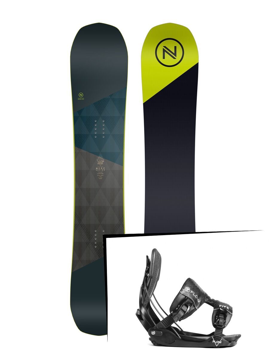 Set: Nidecker Merc 2019 + Flow Five (2226554S) - Bild 1