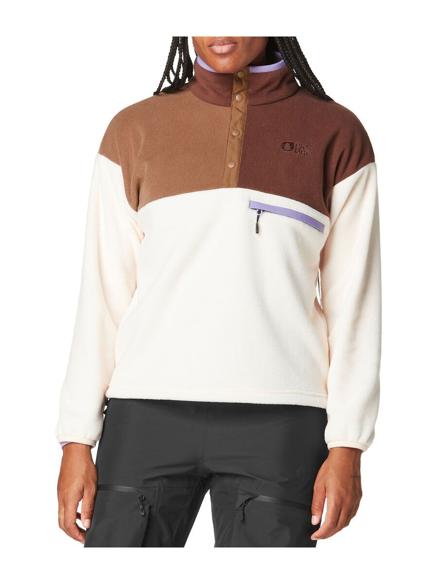 Picture Arcca W 1/4 Fleece, vanilla cocoa chicory - Bild 1