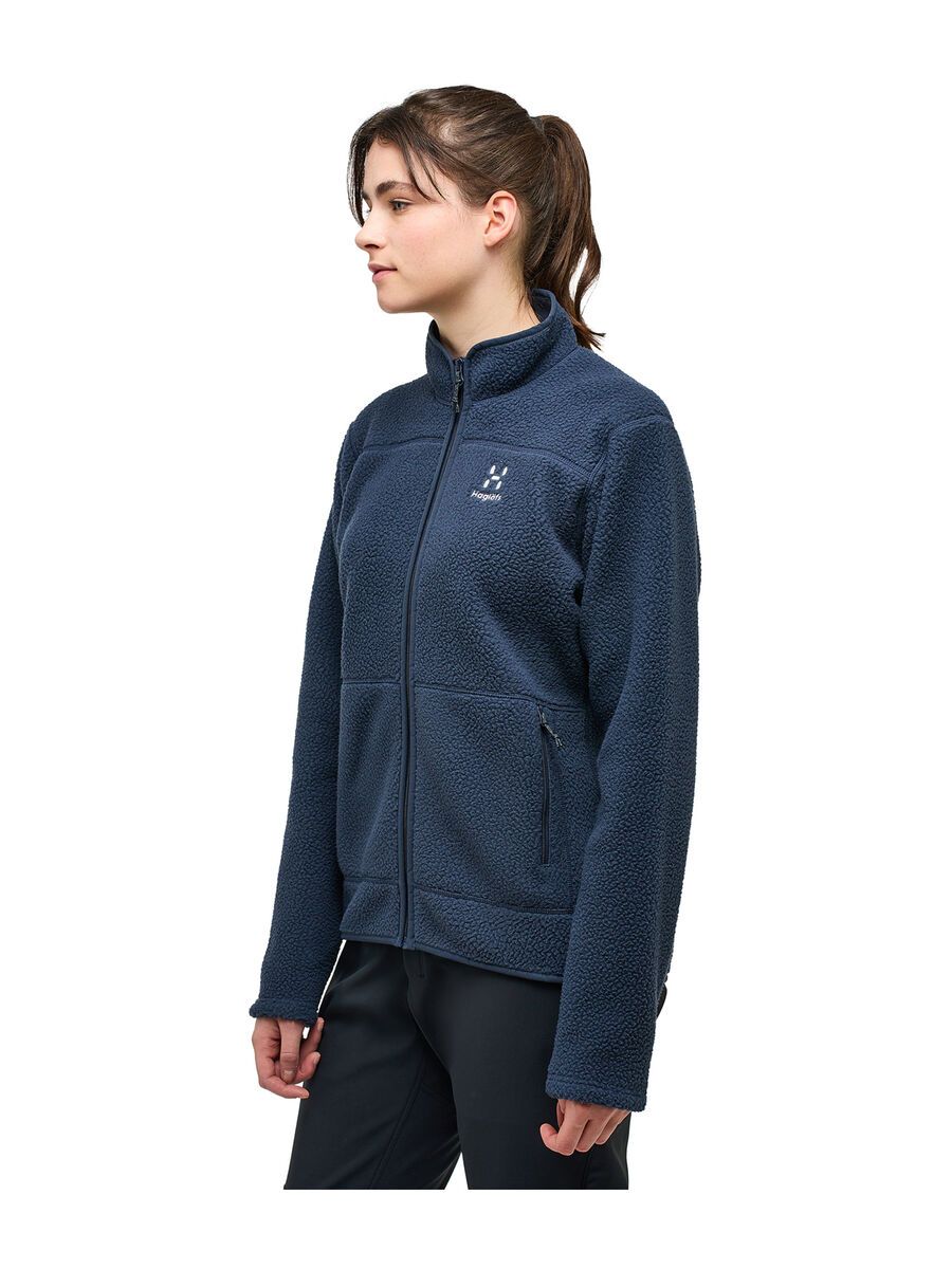 Haglöfs Mossa Pile Jacket Women, tarn blue - Bild 8