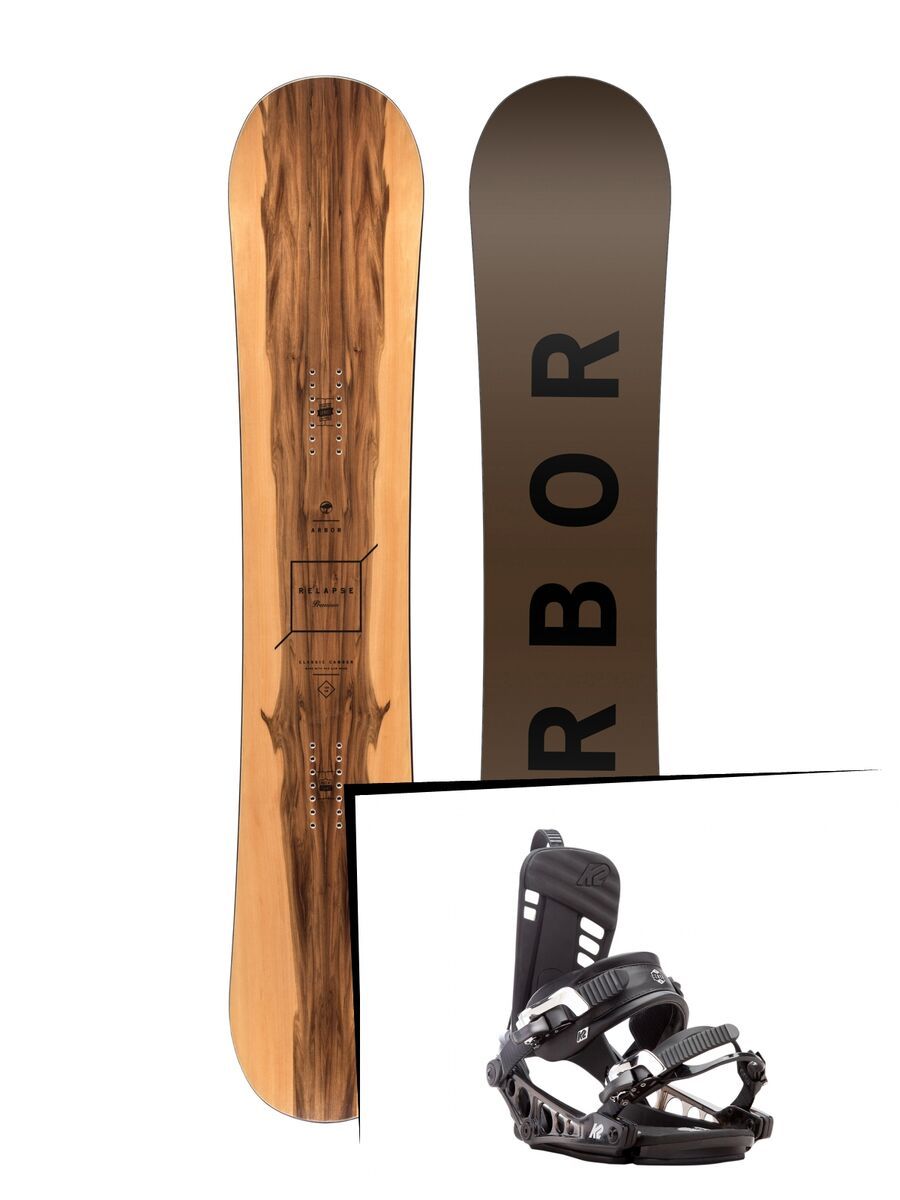 Set: Arbor Relapse Premium 2017 + K2 Cinch CTX (1728771S) - Bild 1