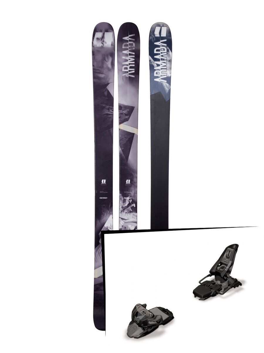 Set: Armada Invictus 108 Ti 2018 + Marker Squire 11 black anthracite - Bild 1
