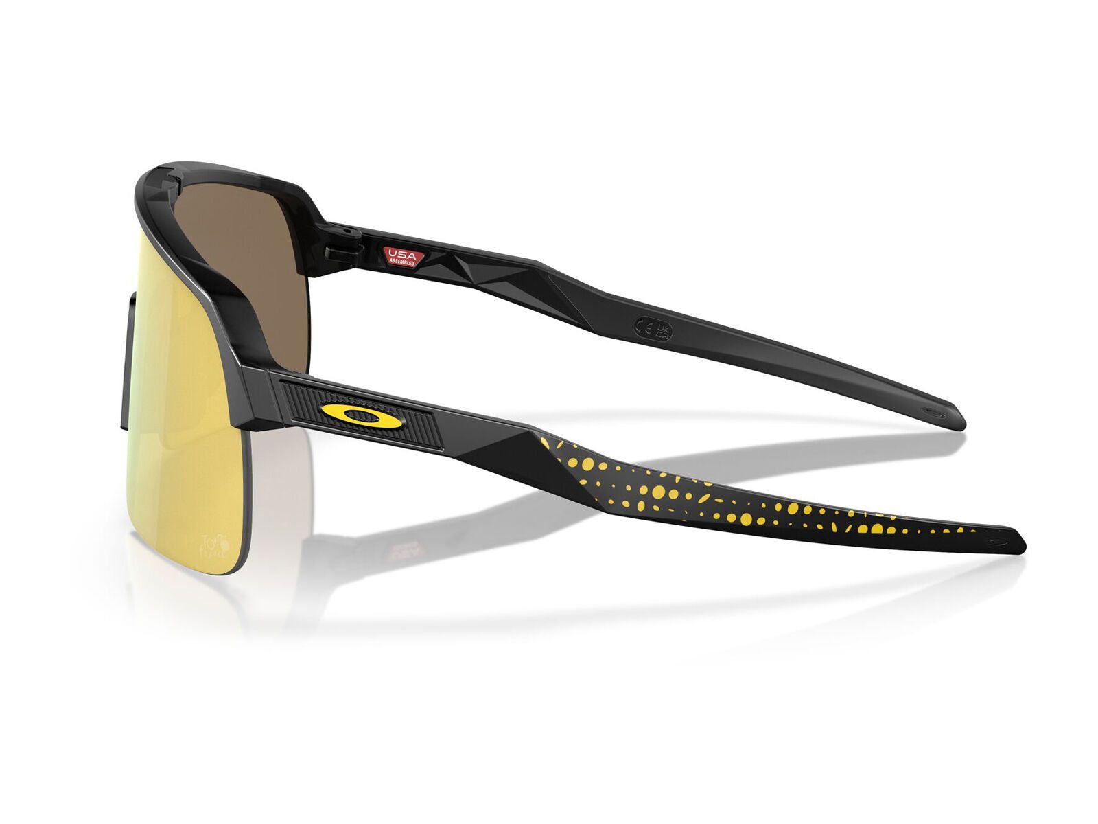 Oakley Sutro Lite 2024 Tour De France, Prizm 24k / matte black ink - Bild 4