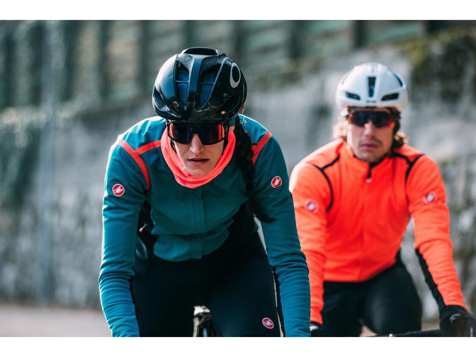 Castelli Alpha RoS 2 W Jacket, teal blue/fiery red-sky blue - Bild 10