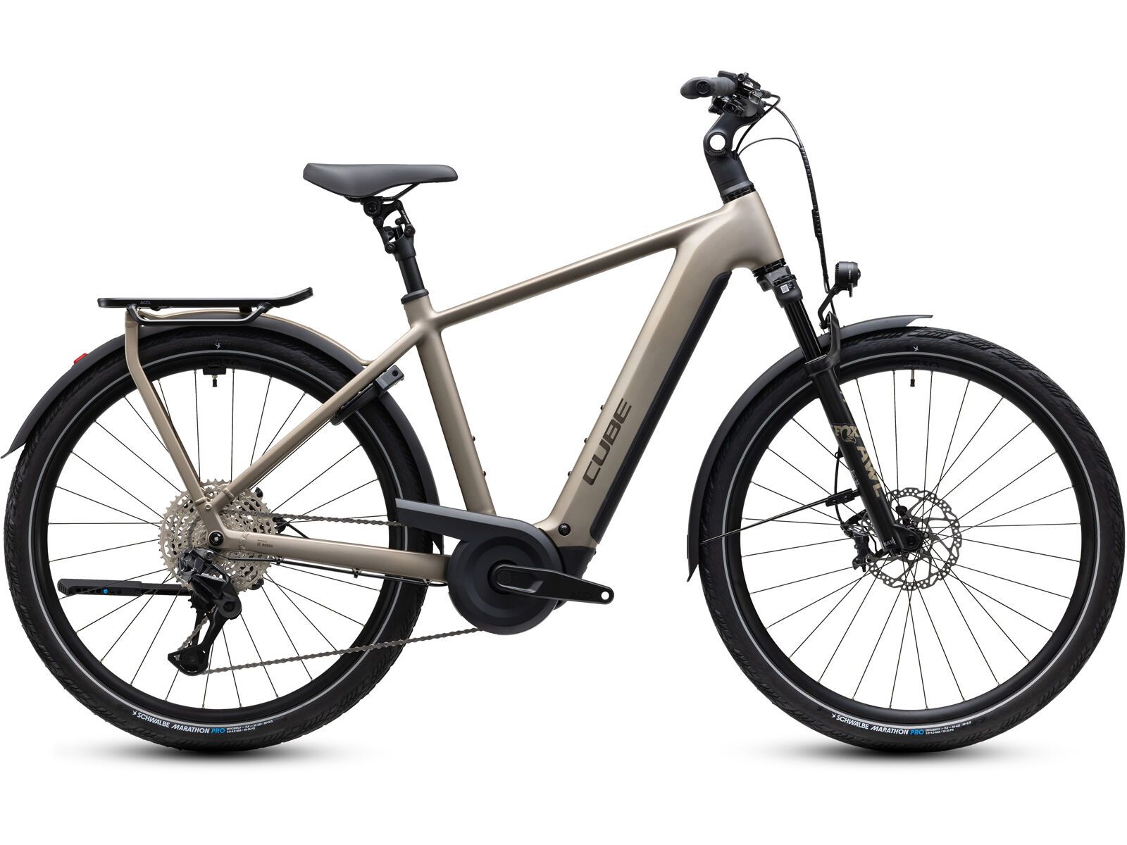 Cube Kathmandu Hybrid SLX 800, flashstone´n´chrome - Bild 1