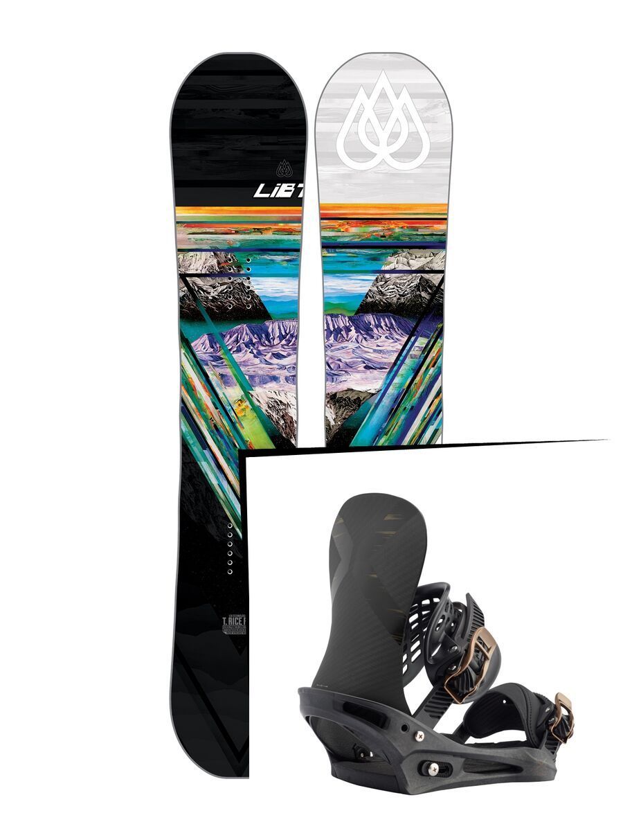 Set: Lib Tech T-Rice Pro 2017 + Burton X-Base (1712954S) - Bild 1