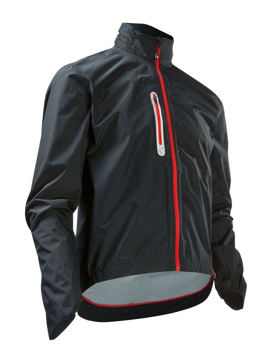 Cube Blackline Regenjacke, black´n´white´n´red - Bild 1