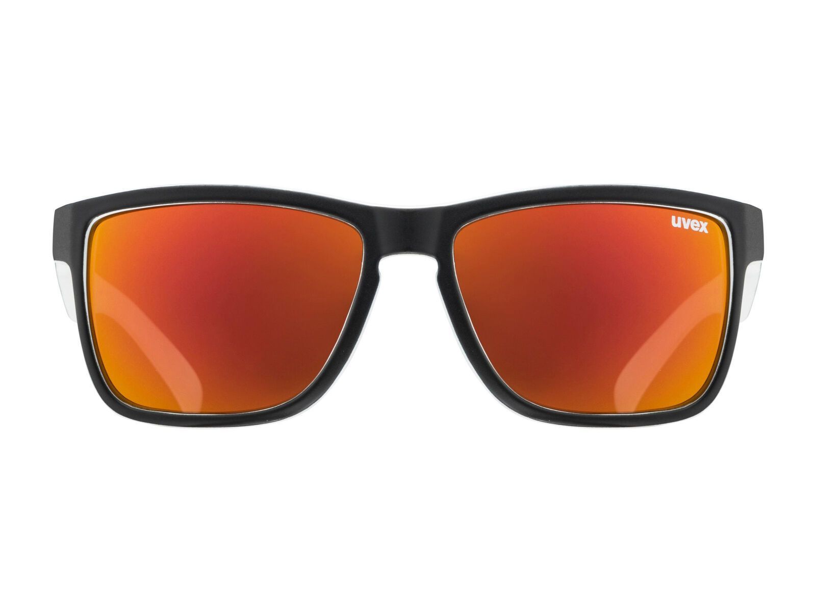 uvex lgl 39, black mat white/Lens: mirror red - Bild 3