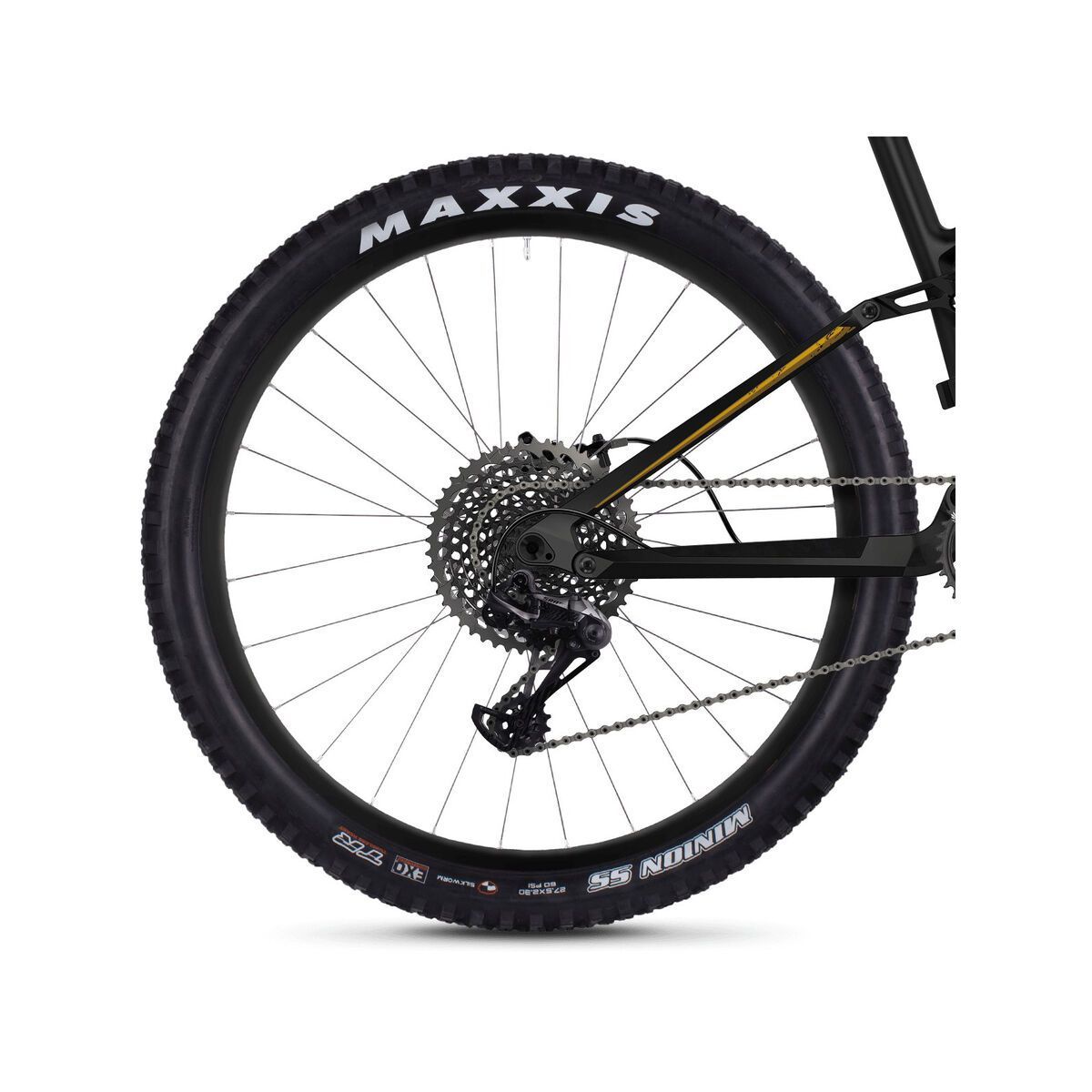 Ghost Riot 8.7 UC, night black/spectra yellow/woodland tan - Bild 4