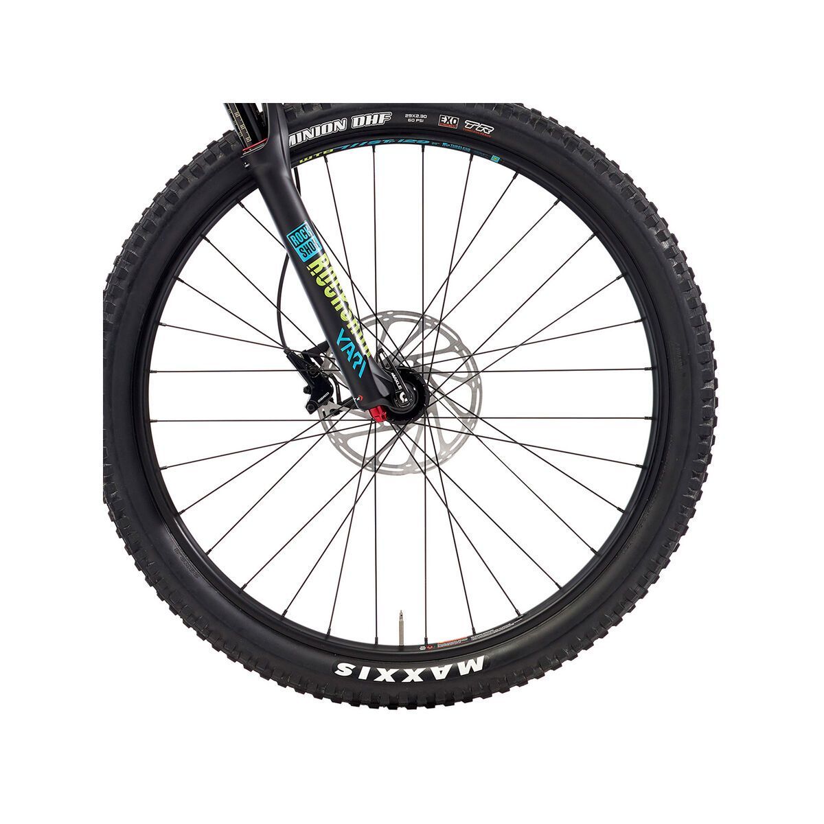 Kona Process 153 AL 29, matt black w/ aqua & green decals - Bild 3