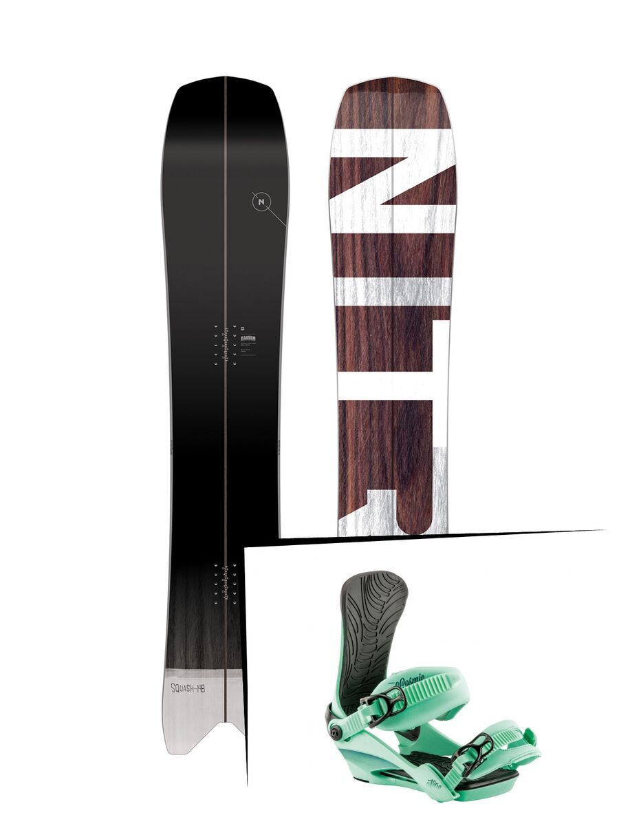 Set: Nitro Squash Womens 2019 + Nitro Cosmic muted brights series coral - Bild 1