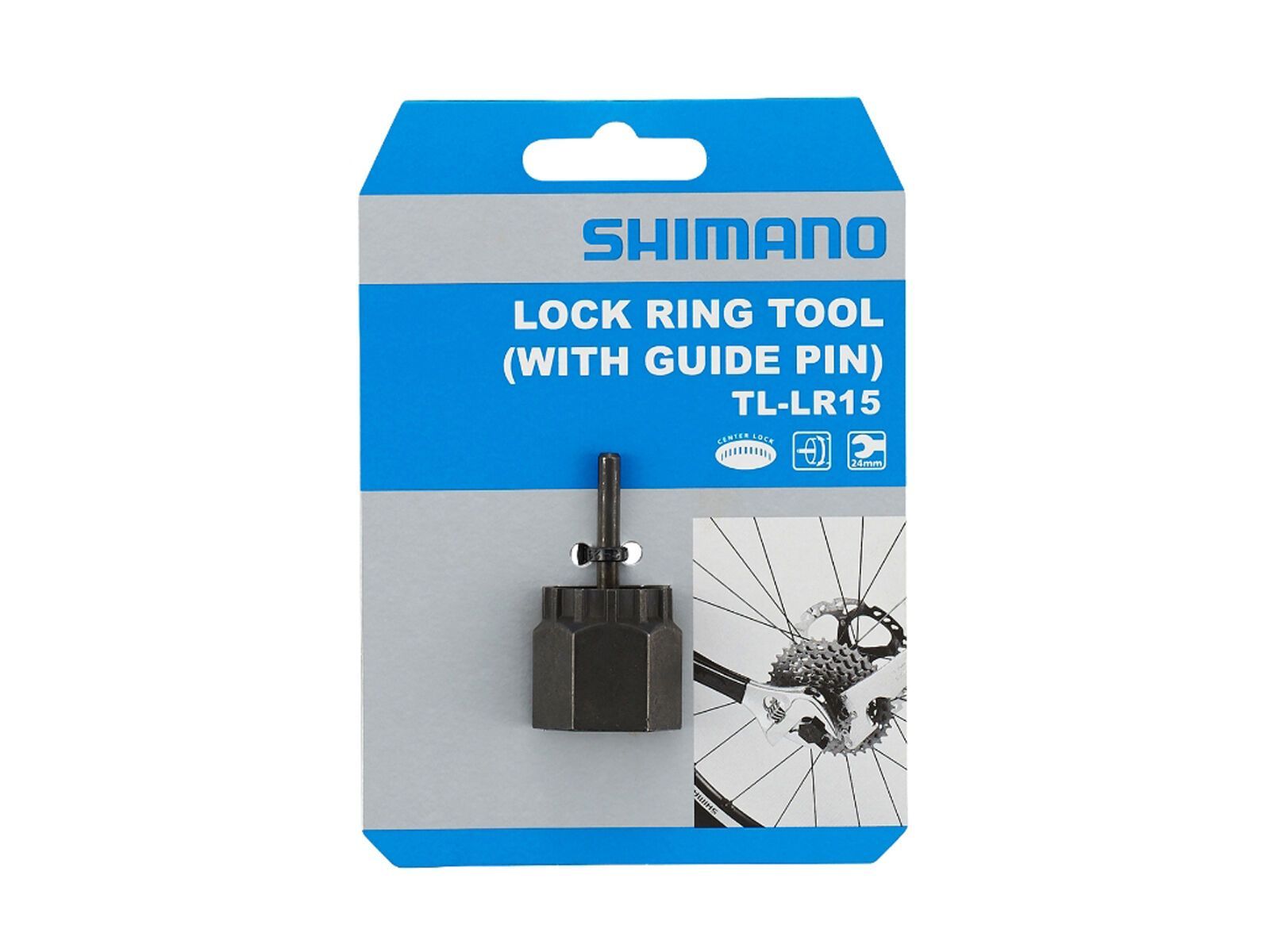 Shimano Sicherungsring-Werkzeug (mit Führungspin) TL-LR15 für Kassetten & Bremsscheiben - Bild 2