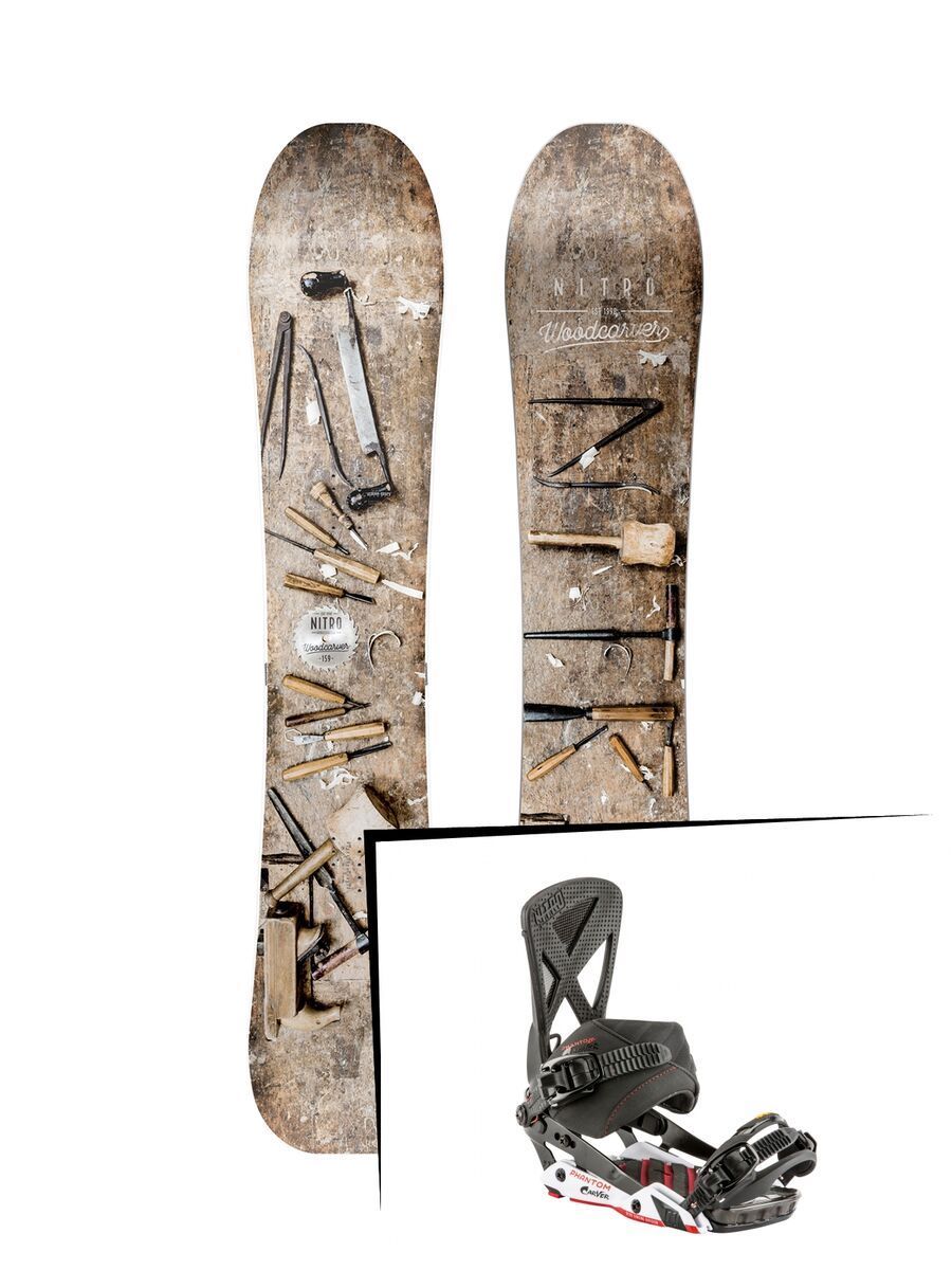 Set: Nitro Woodcarver 2019 + Nitro Phantom Carver carver - Bild 1