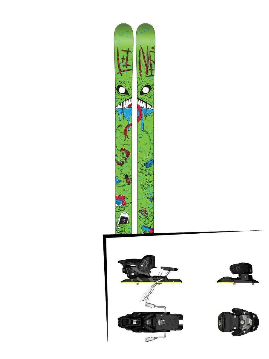 Line Set: Future Spin 2016 + Salomon Warden MNC 13 - Bild 1