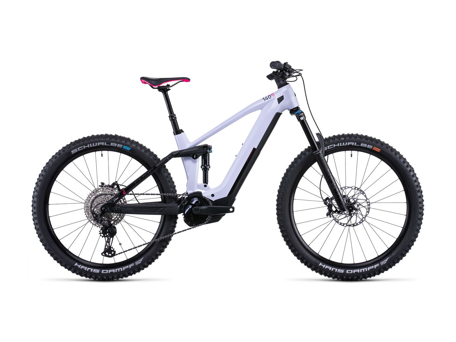 Cube Stereo Hybrid 140 HPC SL 625 27.5, violetwhite´n´black - Bild 1