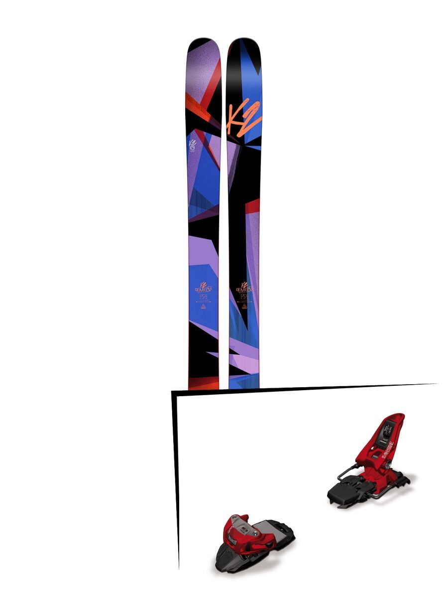 Set: K2 SKI Remedy 102 2017 + Marker Squire 11 (1685412) - Bild 1
