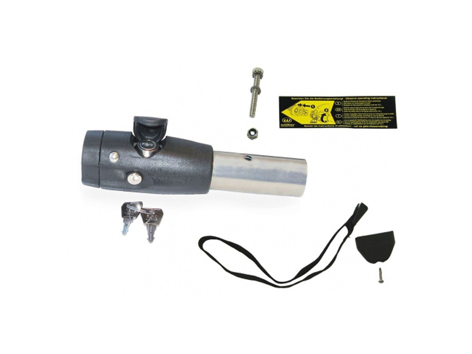 Croozer Weber Deichselanschluss Mini, Cargo/Dog 25,9 mm - Bild 1