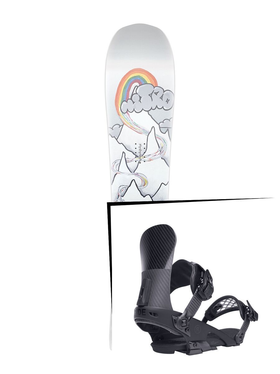 Set: Nitro Quiver Treehugger 2017 + Ride El Hefe (1770126S) - Bild 1