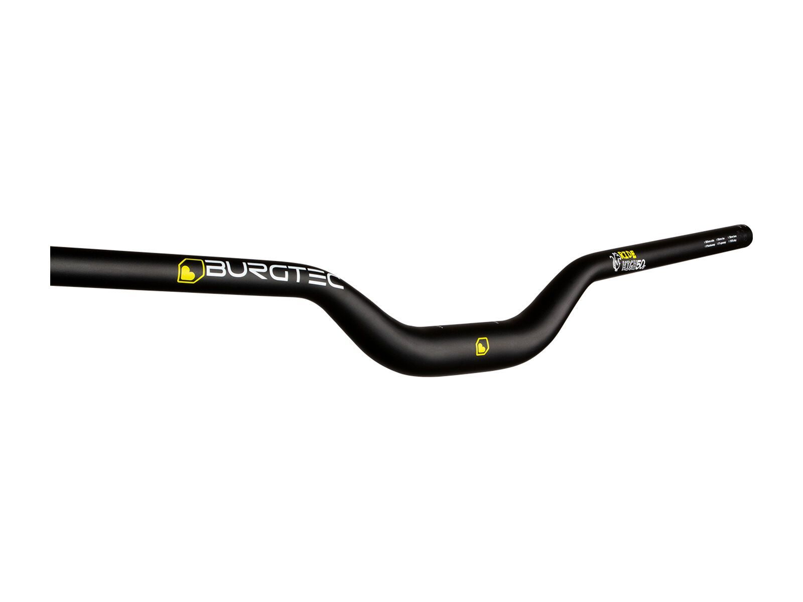 Burgtec Ride High Josh Bryceland Signature Alloy Handlebar 50 mm Rise - Bild 1