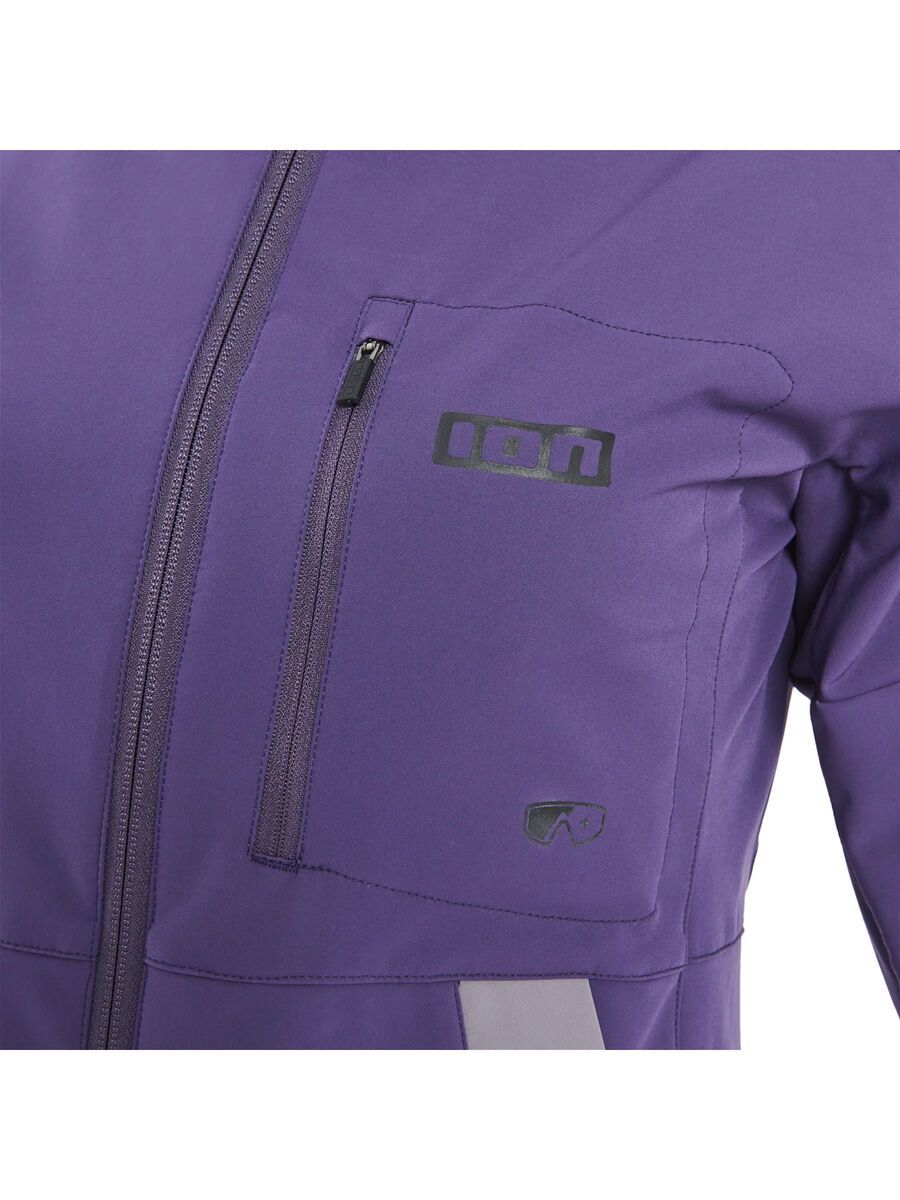 ION MTB Jacket Shelter 2L Softshell Women, dark-purple - Bild 3