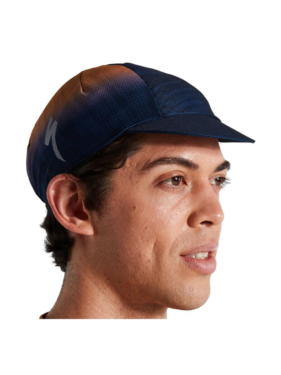 Specialized Lightweight Cycling Cap - Printed Logo, navy/tobacco - Bild 1