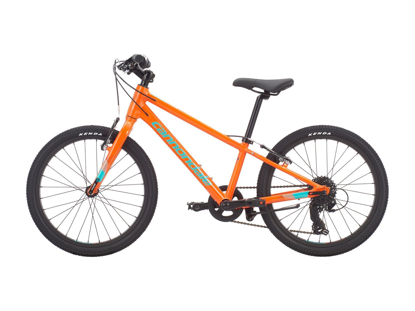 Cannondale Quick 20 Boy's, hazard orange w/ slate and turquoise, gloss (org) - Bild 5