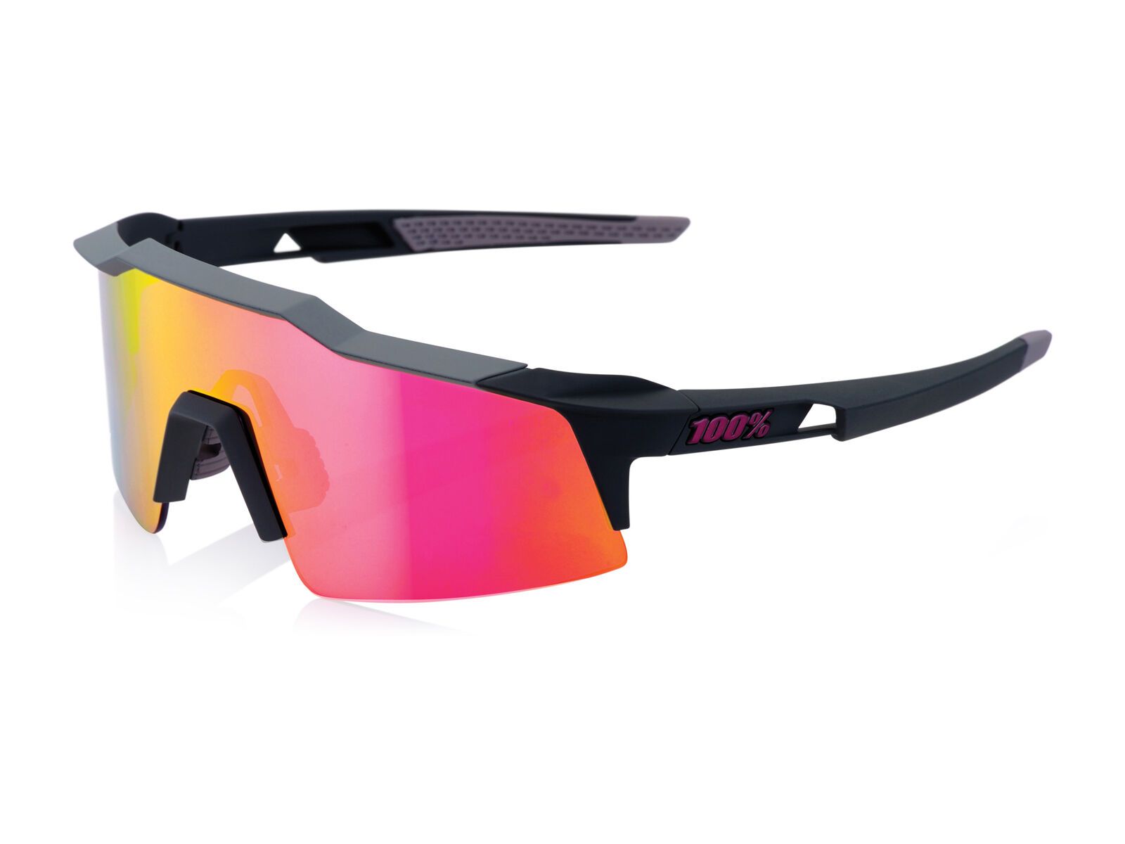 100% Speedcraft, graphite/Lens: purple multilayer mirror - Bild 4