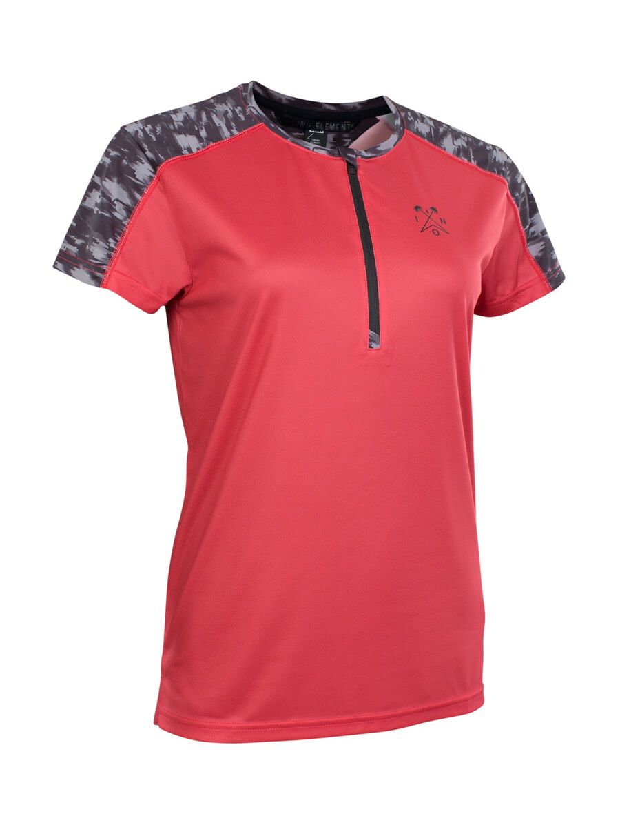 ION Tee Half Zip SS Traze Wms, pink isback - Bild 1