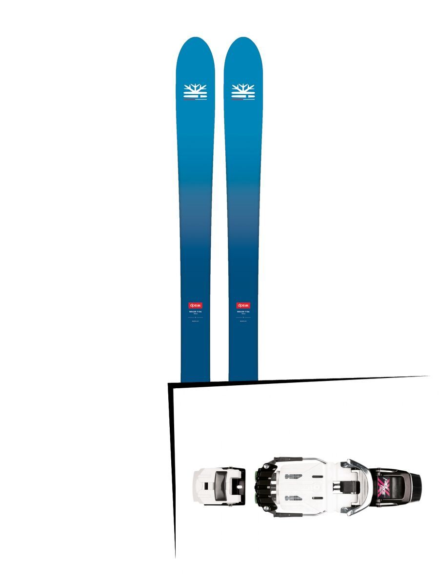 Set: DPS Skis Wailer F106 Foundation 2018 + Rottefella NTN Freeride - Bild 1