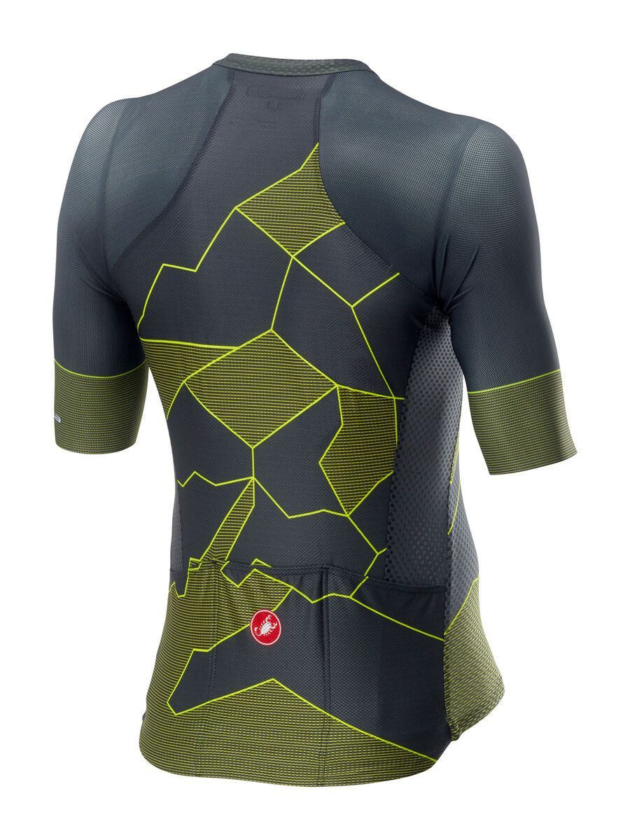 Castelli Climber's 3.0 Jersey, dark gray yellow fluo - Bild 2