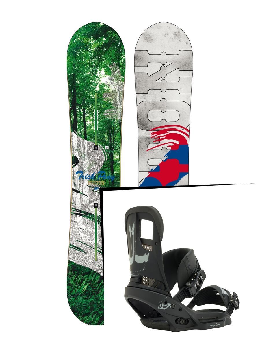 Burton Set: Trick Pony Wide 2016 + Burton Stay Calm EST - Bild 1