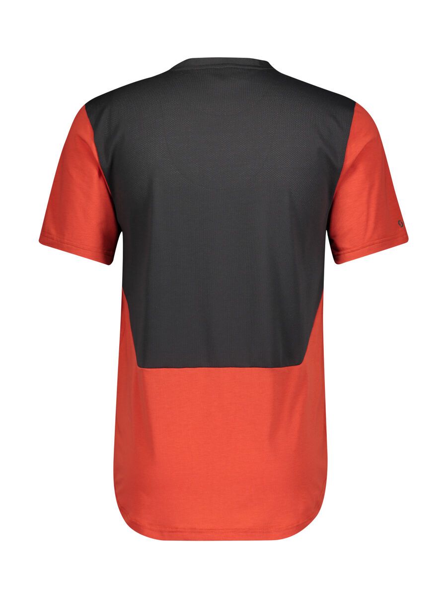 Scott Trail Flow Dri S/SL Men's Shirt, fiery red/dark grey - Bild 2