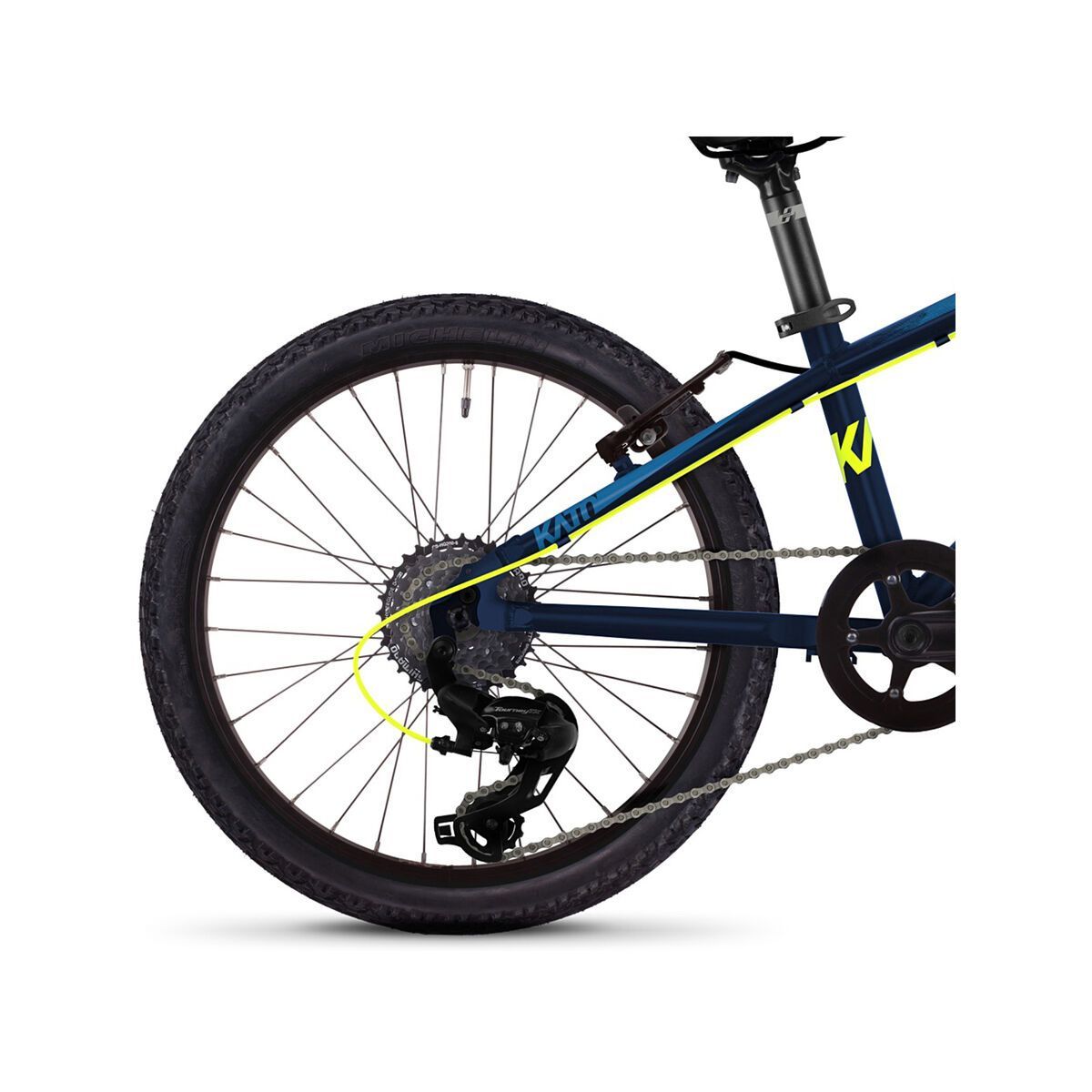 Ghost Kato 2.0 AL, night blue/neon yellow/riot blue - Bild 4