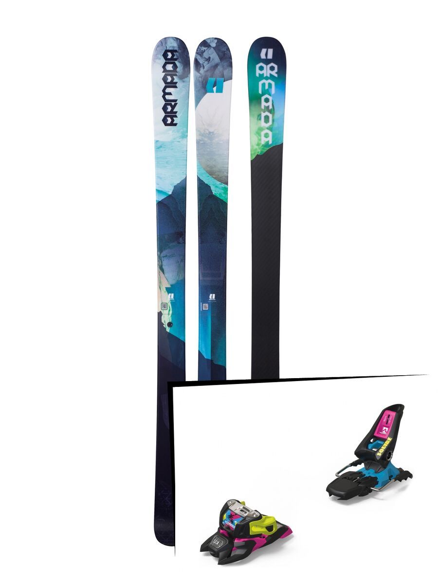 Set: Armada Victa 93 2018 + Marker Squire 11 ID black/pink/blue - Bild 1