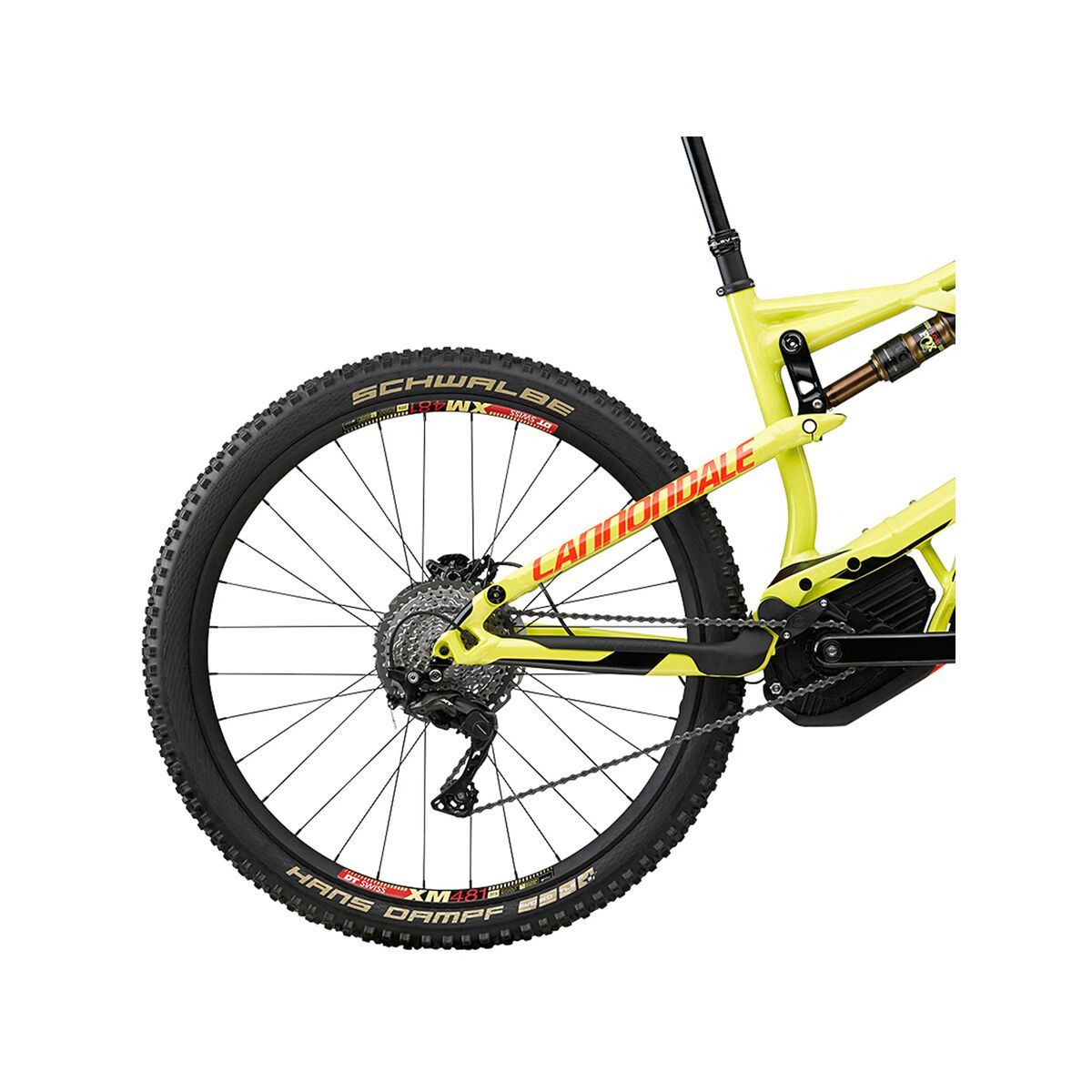 Cannondale Moterra LT 1, neon spring w/ acid red and jet black, gloss - NSP - Bild 4