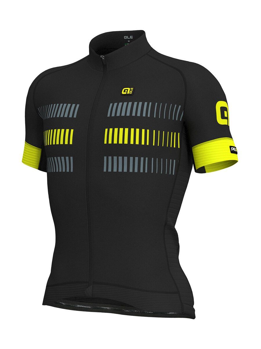 Ale Strada Jersey, nro-giallo fluo/black-fluo yellow - Bild 1