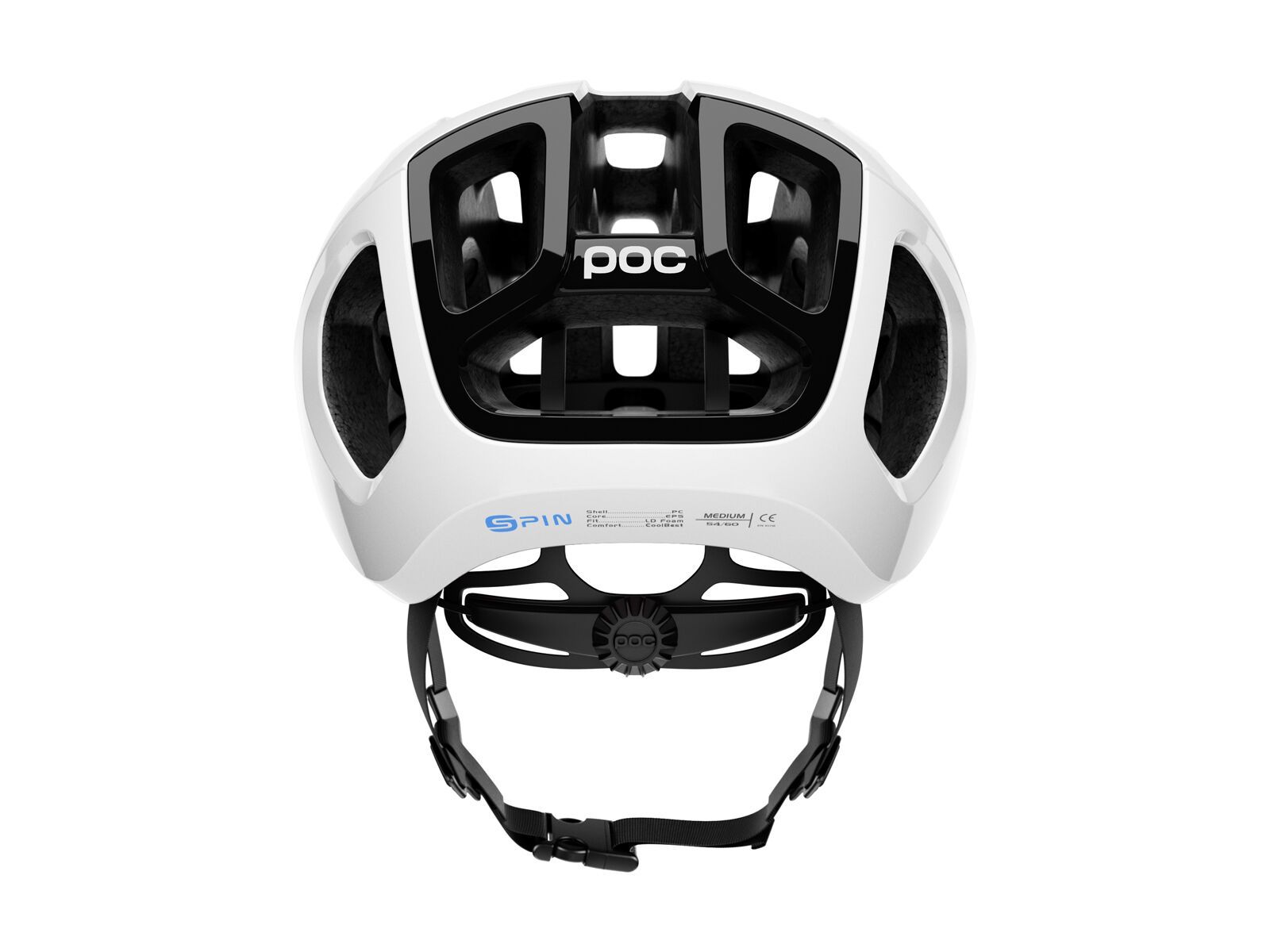 POC Ventral Air SPIN, hydrogen white raceday - Bild 3