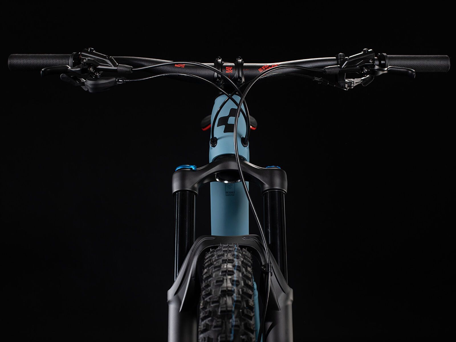 Cube Stereo 140 HPC Race 27.5, bluegrey´n´red - Bild 4