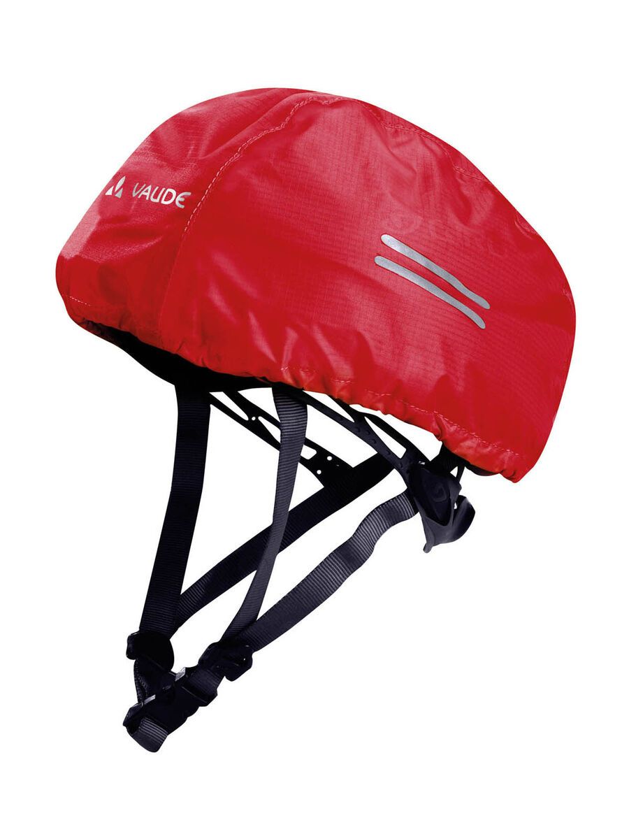 Vaude Kids Helmet Raincover, red - Bild 1
