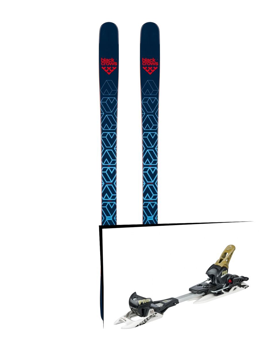 Set: Black Crows Captis 2019 + Fritschi Diamir Freeride Pro schwarz/oliv - Bild 1