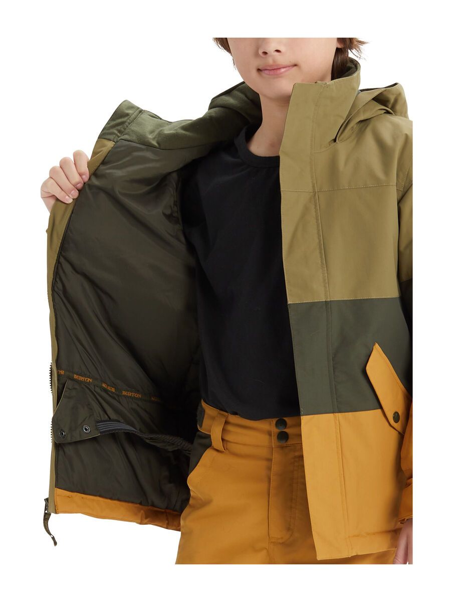 Burton Boys' Symbol Jacket, martini olive multi - Bild 4