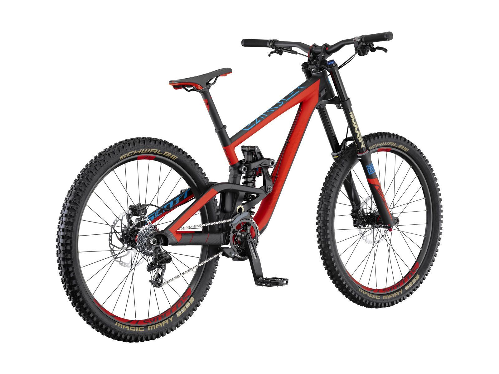 Scott Gambler 730, black/red/blue - Bild 2